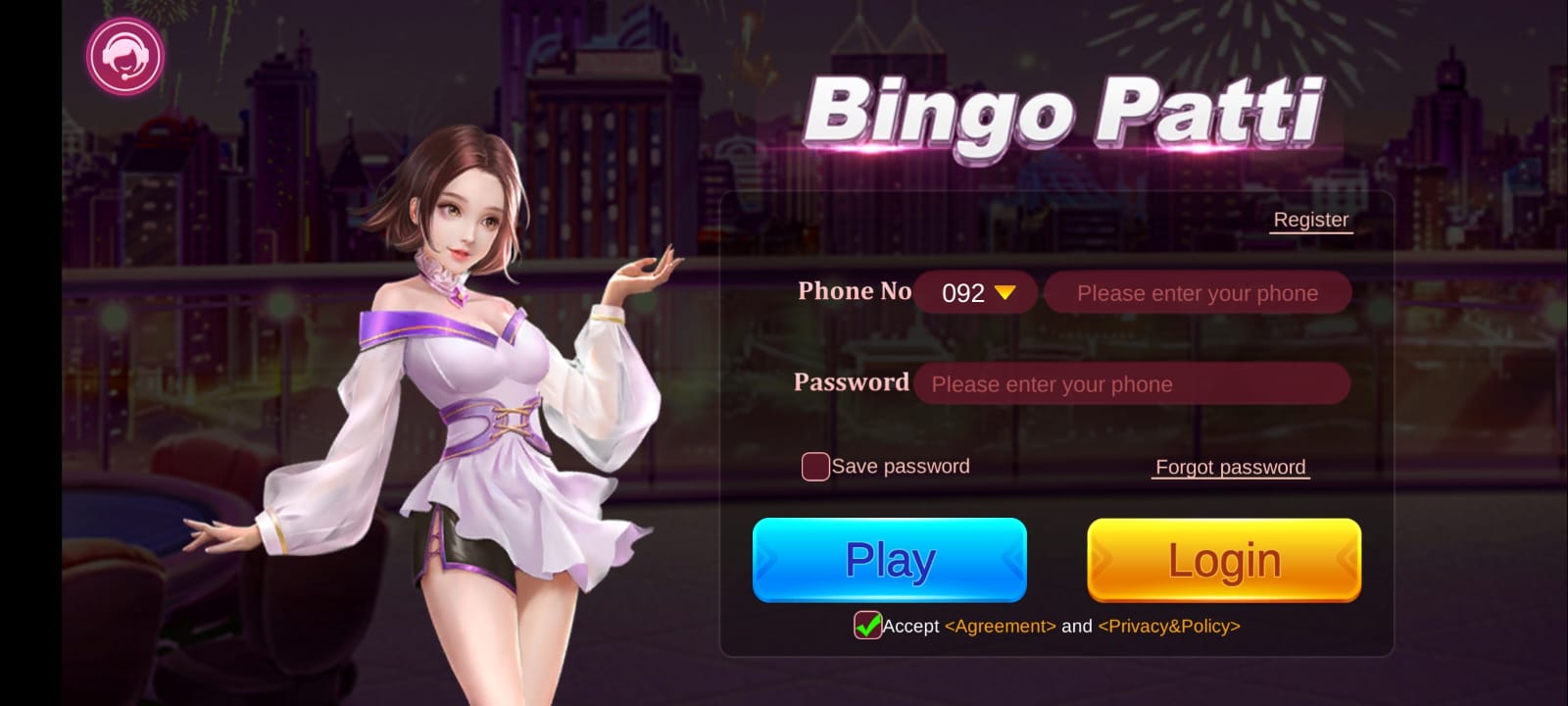 Bingo Patti Game - How to download and register