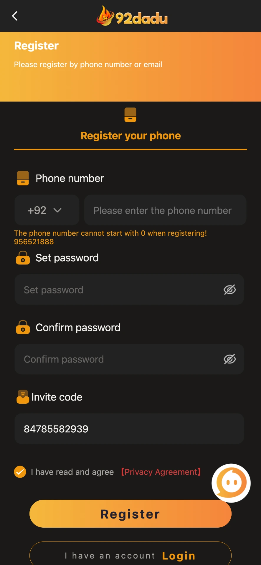 92 Dadu Game - How to download and register